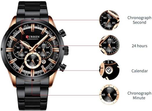 CURREN New 2025 Men Quartz Wristwatches Luxury Watch