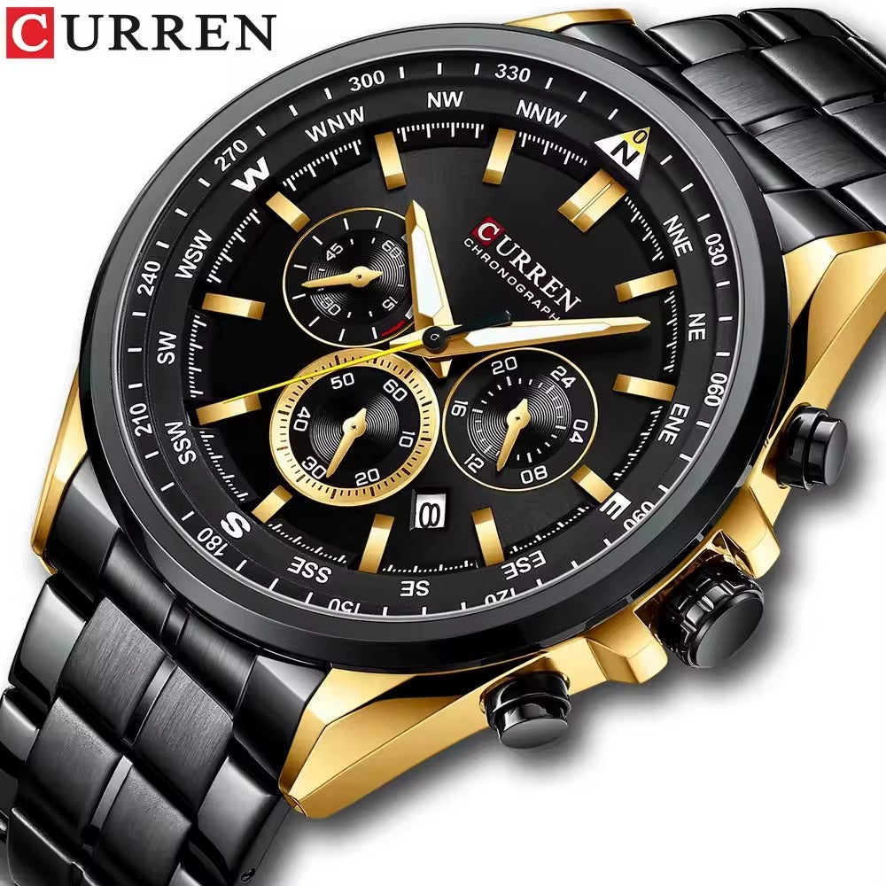 CURREN New 2025 Men Quartz Wristwatches Luxury Watch