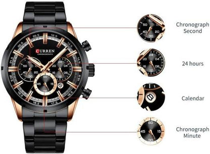 CURREN New 2025 Men Quartz Wristwatches Luxury Watch